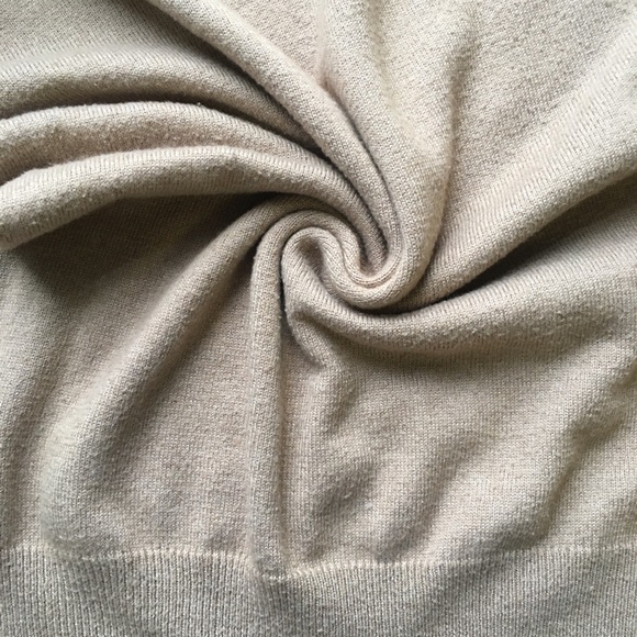 Knit Crew Neck Sweater - Tan/Beige - Picture 4 of 5